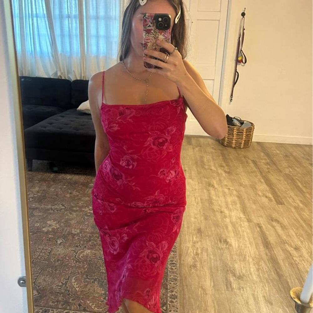 90's midi dress
